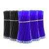 100 Teile/los 0,5 Mm Gel Stift Löschbaren Stift Nachfüllen Stange Set Blau Schwarz Tinte Stift Nachfüllen