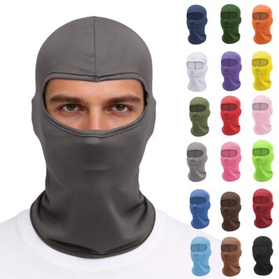 Maschera Balaclava Integrale Tessuto Leggero Traspirante Copricapo Versatile per Attività Sportive all'Aperto Motociclismo Ciclismo Sci Caccia