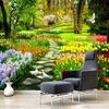 Modern Wallpaper Natural Scenery Photo Mural Flower Grass Tree Wall Murals Home Decor