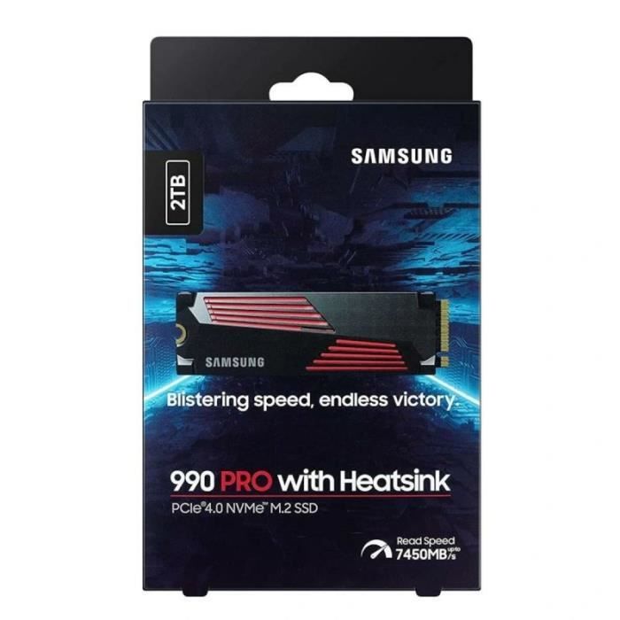 Disque dur samsung 990 pro v-nand mlc 2 tb ssd