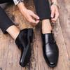 Herrenmode Freizeit Derby Schuhe Business Kleiderschuhe Klassische Dreifachgelenk Oxford Büro Gentleman Schuhe für den Job Luxus Hochzeitsschuhe
