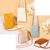 Casual Woman Mobile Phone Bag Crossbody Solid Small Shoulder Bag Hasp Summer Designer Bag Ladies Clutch Bags and Purses