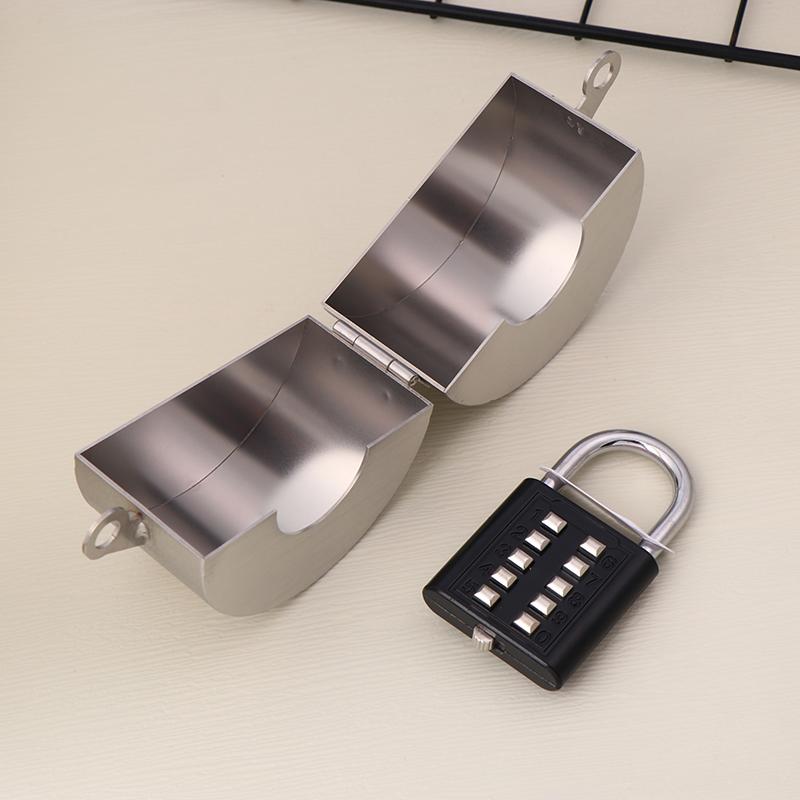 

1 Set Faucet Lock Cover Anti-Theft Garden Hose Tap Casing Lock Water Spigot Lock Faucet Protection Cover Water Save Lock срібний