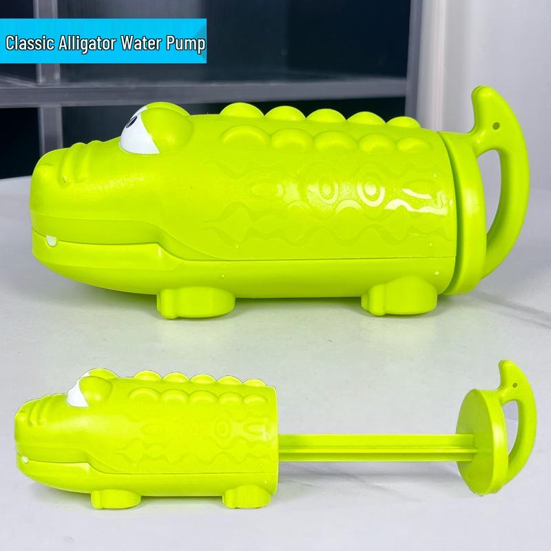 Kids' Shark Water Gun Outdoor Play Toy: Parent-Child Beach Battle Pump Pistol