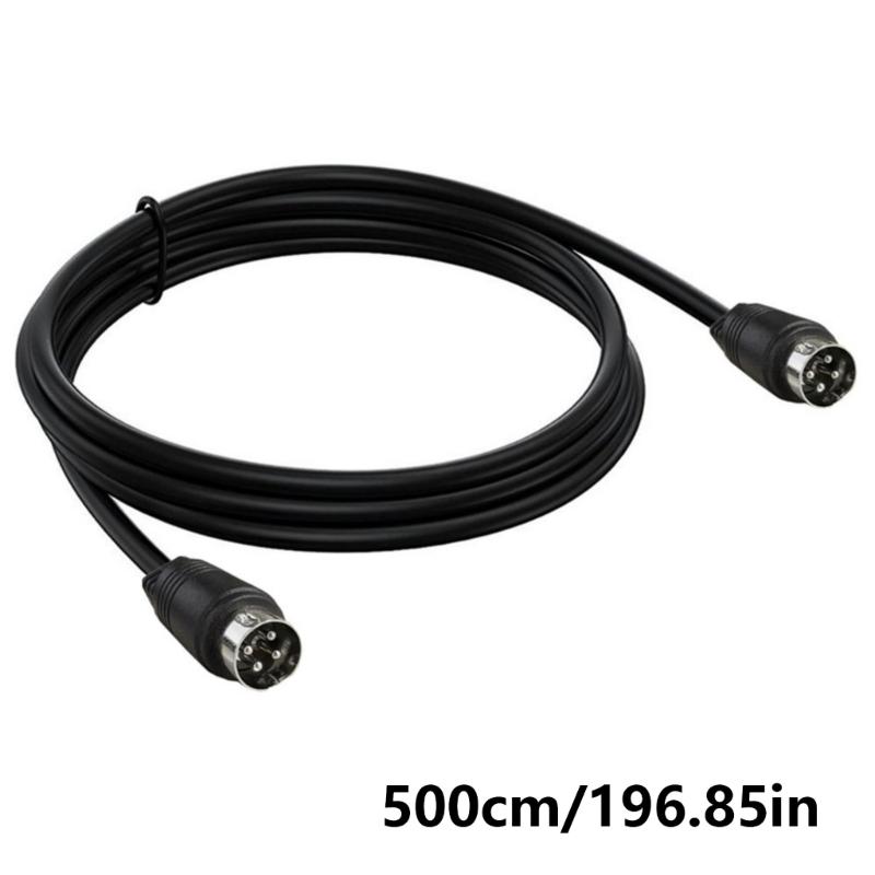 4-Pin DIN Stecker auf Stecker Verlängerungskabel 4-Pin DIN Stecker Kabel für DVR und DIN Sound Stecker