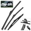 For Smart Forfour W454 2004-2006 2005 Wiper Front & Rear Wiper Blades Windshield Windscreen Window Brushes 26"+18"+14"