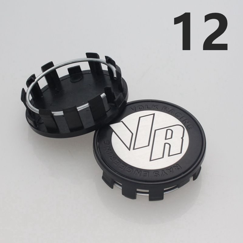 4ks středová krytka RAYS pro disky 54mm vnější průměr & 50mm vnitřní průměr prachotěsný kryt plastový základ krytka náboje kola VOLK racing krytky RAYS na kolech