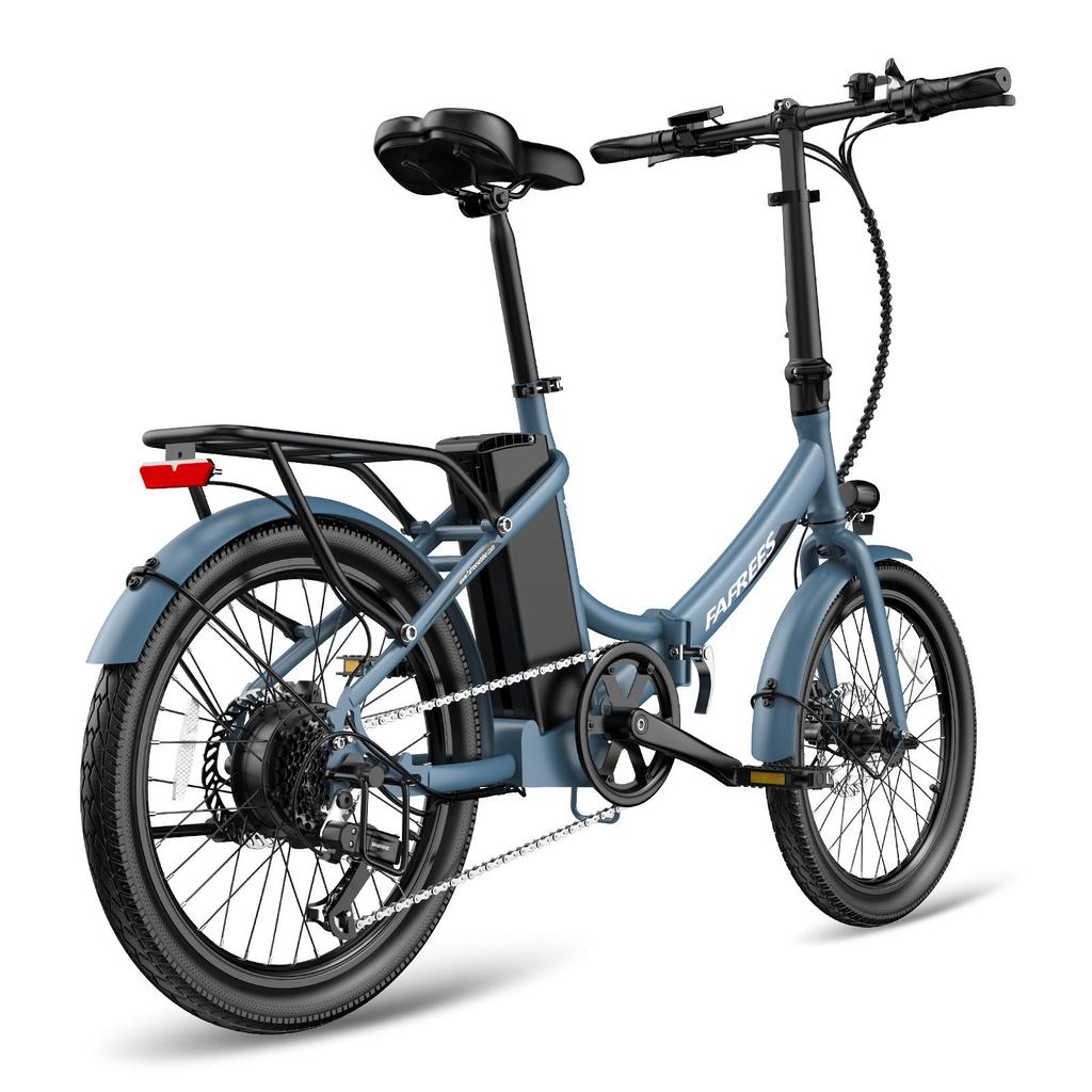 Fafrees F20 Light Folding Convenient Electric Bicycle 250W 36V16.75Ah 20 Inch City Tires Electric Bike Outdoor Riding E-Bike With TwoSeat