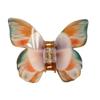 Simulation Butterfly Hair Clip Elegant Hair Claw Barrette Acrylic Hair Accessory for Girls Spring Clamp Hair Accessory