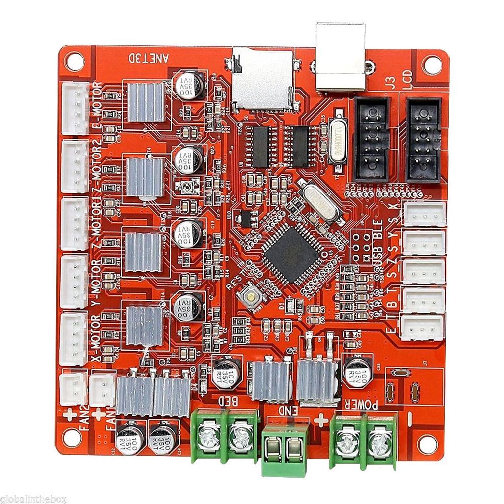 Anet V1 0 3d Printer Controller Board Anet V1.0 Controller Board Mainboard Ramps1.4 Version 4CH for 3D