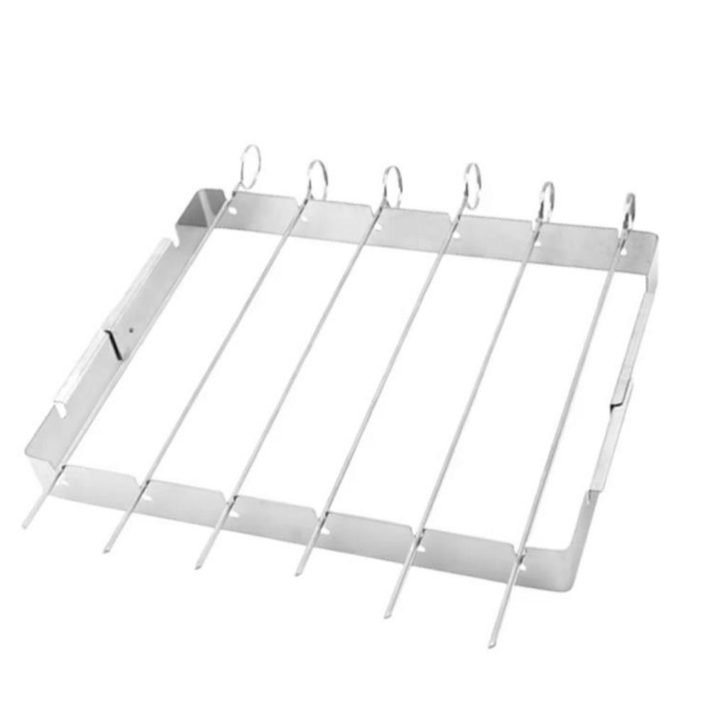 Foldable BBQ Skewer Rack Set Stainless Steel Outdoor Grill Tools BBQ Grill Rack  Picnic