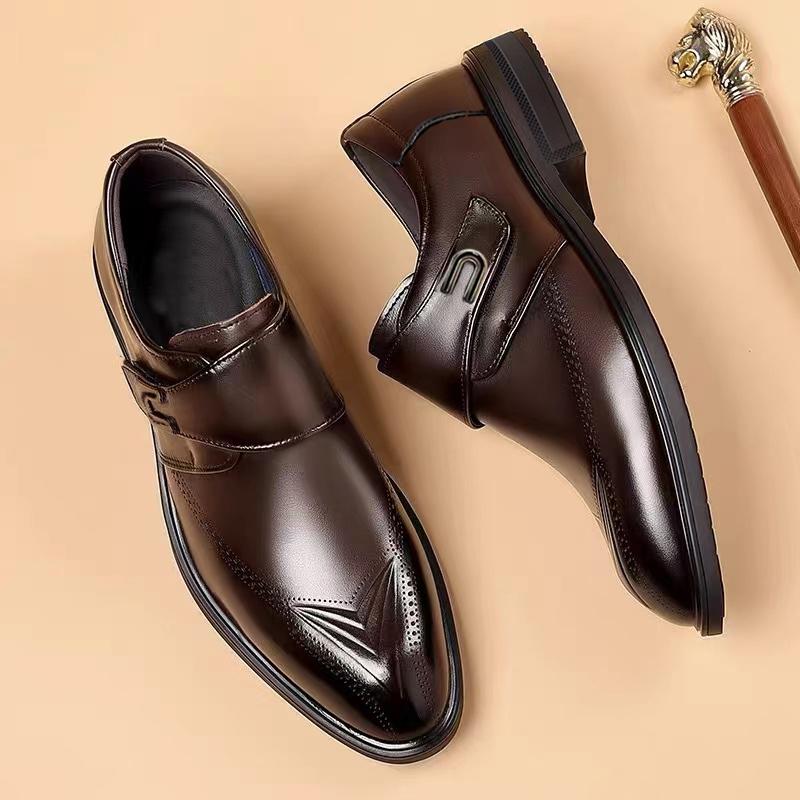 Fashion All-match Flats Casual Luxury Brand Men Loafers Leather Men Dress Shoes Italian Moccasins Breathable Slip on Men Driving Shoes