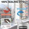 Portable Air Conditioning Exhaust Hose Cover and Window Seal Set Adjustable Length Hose Insulation Sleeve for Window