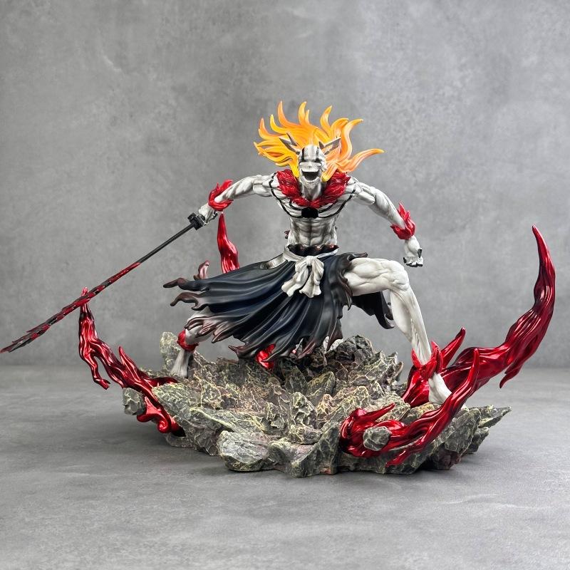 NEUE BLEACH Figur Hollow Kurosaki Ichigo Zangetsu Japanischer Anime PVC Actionfigur Spielzeug GK Spiel Statue Sammlerstück Modell Puppe Geschenk