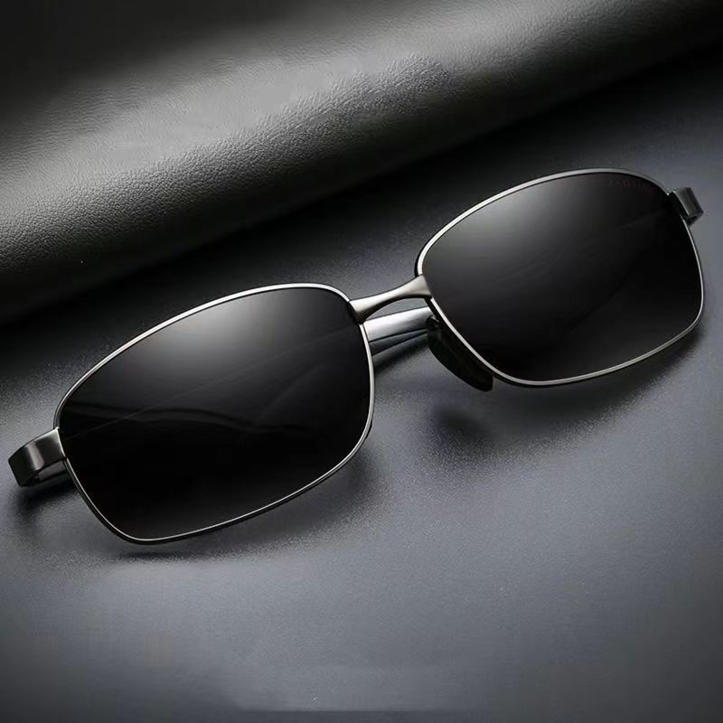Day And Night Polarized Color-changing Sunglasses Men Driving Fishing Glasses Night Vision Driving Sunglasses Metal