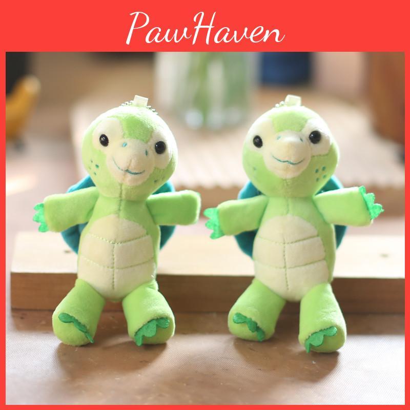 Adorable Turtle Stuffed Animal Charm With Pp Cotton Filling For Gift Idea
