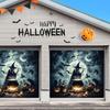 7 X 8 Ft Halloween Garage Door Cover Decorations Witch Cauldron Banner Hanging H