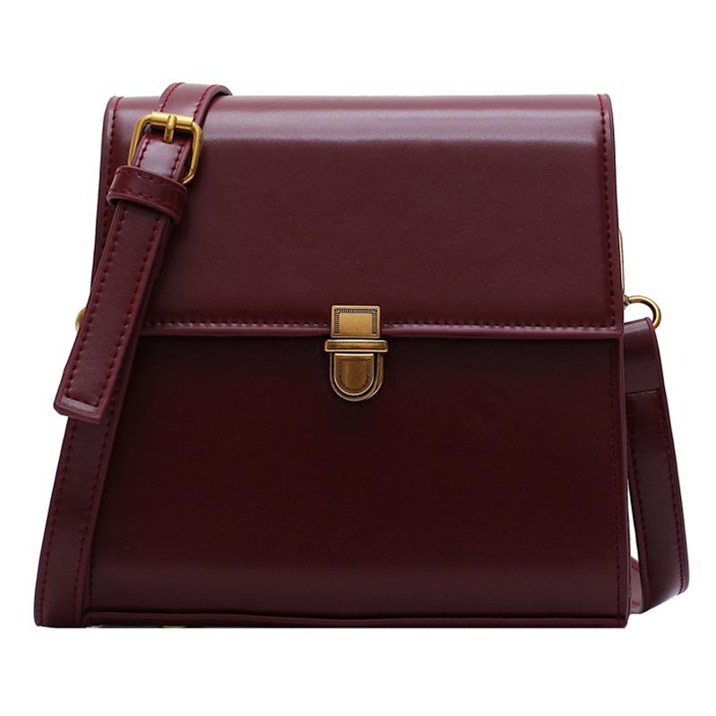 Ретро ПУ сумка через плечо новая осень/зима женская изысканная сумка через плечо — фото 6