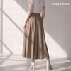 Desire Rose Women Summer Banding Wide Pleated Skirt Pants