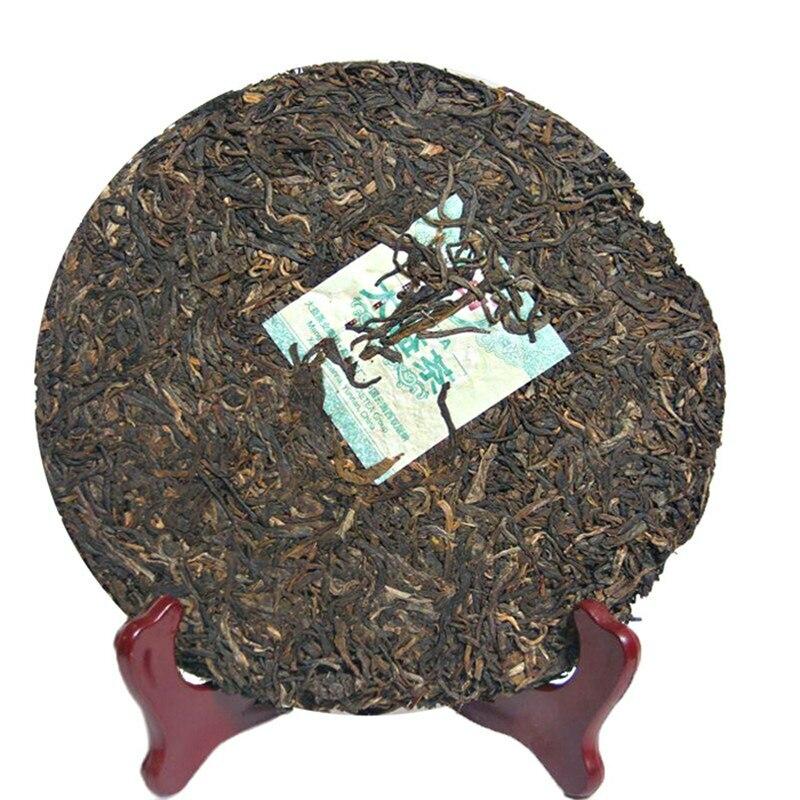 357g Menghai Da Yi Aged Pu Er Tea Cake Classic 7542 Ripe