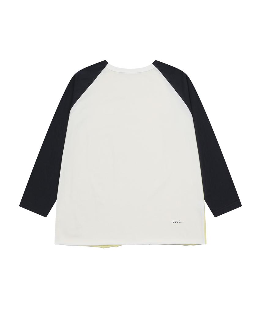 Chindaun Double Sided Raglan Tee (Navy)