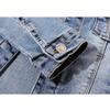 Danmo Women Short Denim Jackets Vintage Long Sleeve Jeans Outwear Casual Female Coat Spring Autumn