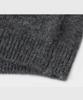LETTERCOMO Daily Wool Round Knit Charcoal