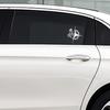 G115 12X13CM Car Sticker Creative Design Personality Fashion Compass PvcDecoration Accessories Waterproof Cover Scratch Decal
