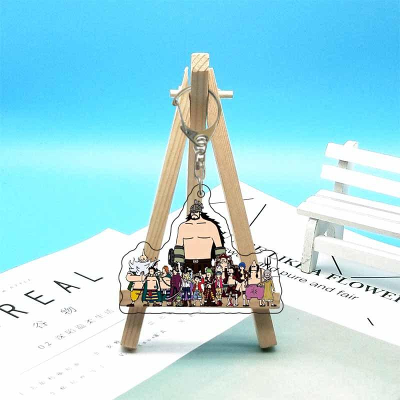 One Piece Luffy, Chopper, Law, Zoro, Ace, Sanji, Sabo Acrylic Keychain