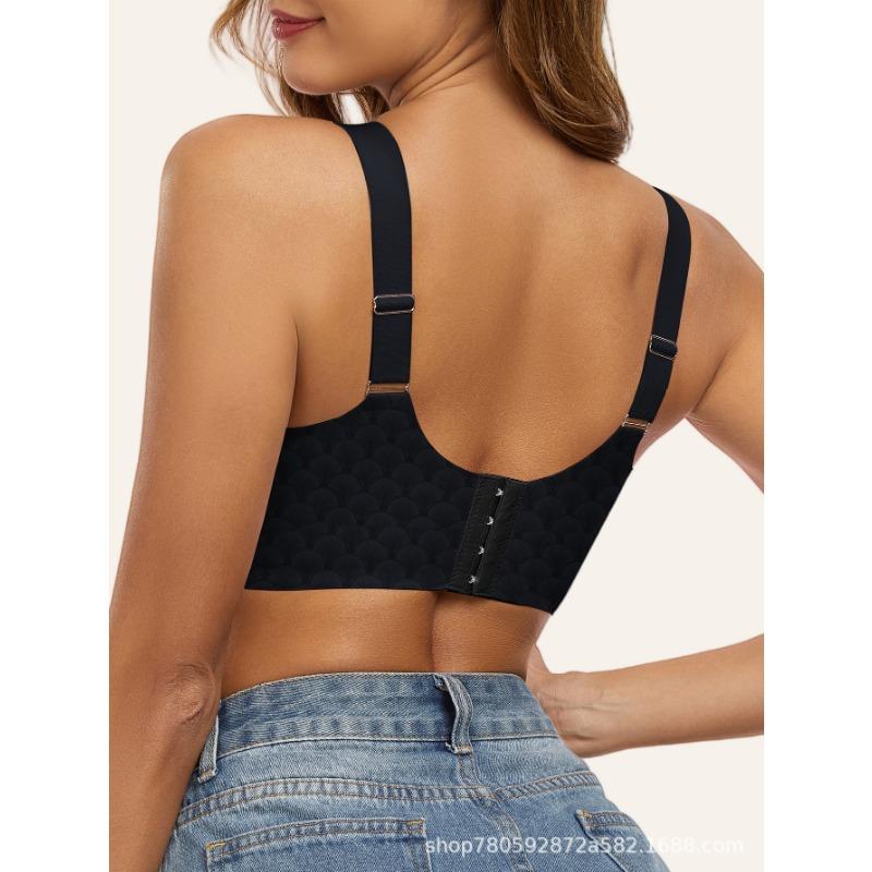 Women Bare Feeling Seamless Wireless Push Up Comfortable Everyday Bra
