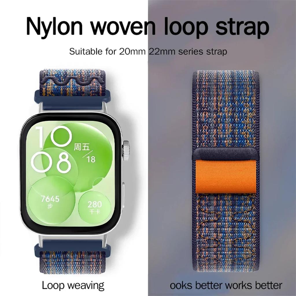 Nylon Trail Loop Band For Huawei Watch Fit 4 4pro 3 Strap Bracelet Sport Watchband For Huawei Fit 2 1 Smartwatch Elastic Correas
