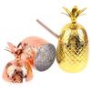 Plastic Pineapple Cocktail Cups Cute Drink Cup Drinkware Mug Beer Mugs  Party Favors