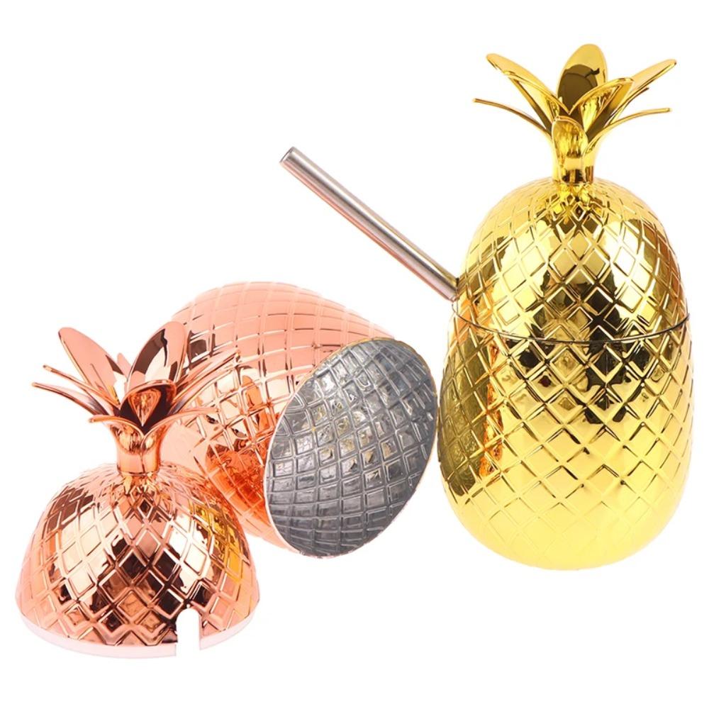 Plastic Pineapple Cocktail Cups Cute Drink Cup Drinkware Mug Beer Mugs Party Favors