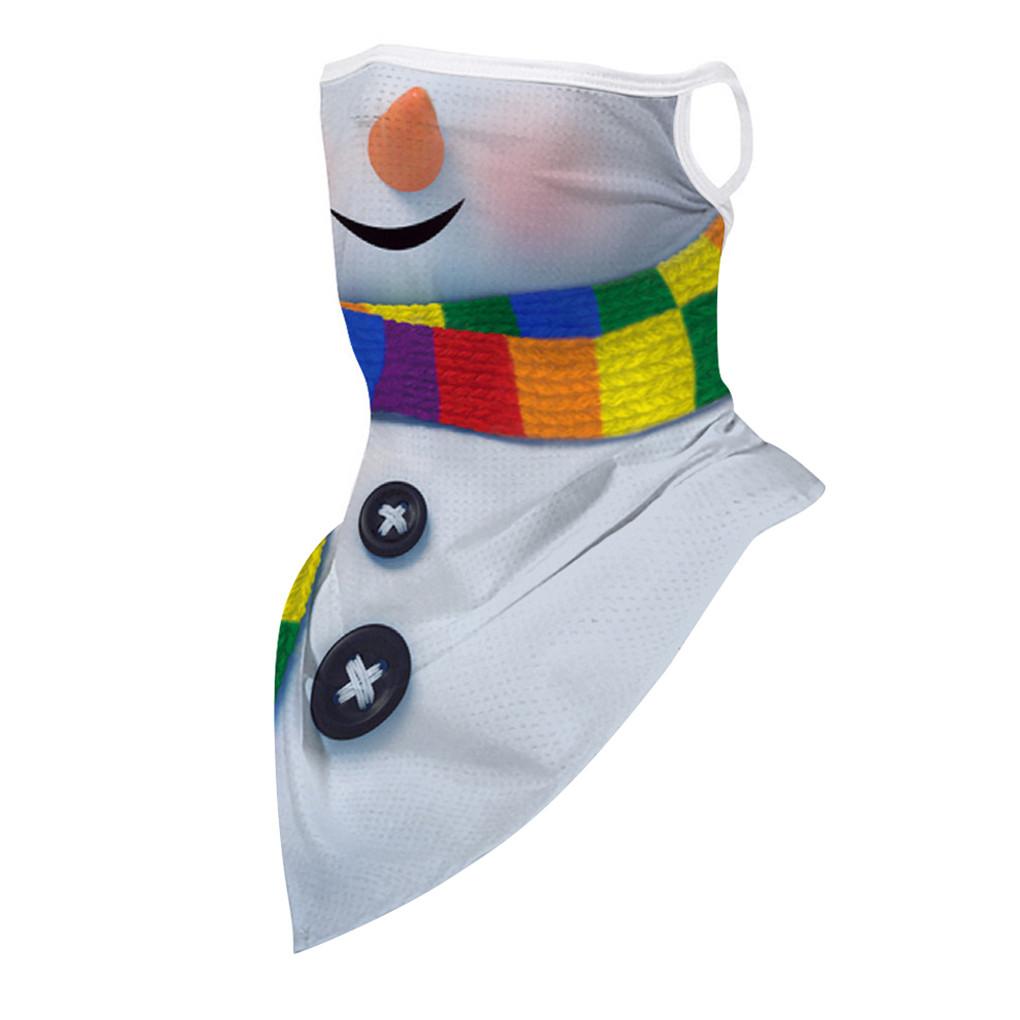 Weihnachten Halbgesichtsmaske Unisex Sturmhaube Bandana Nackenwärmer Schlauchschal Kopfbedeckung