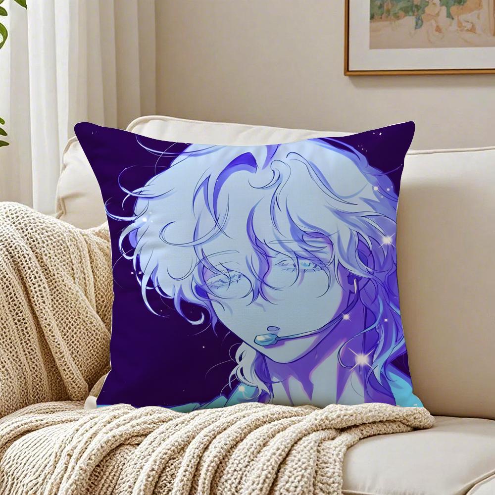 Futuristic Musical Korean Anime AAlien Stage Cushion Cover Pillowcase Antidustmite living Room Sofa Decor Cushion Room