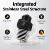 Hotend Kit for Bambu Lab A2L A1 A1 Mini, Stainless Steel Integrated High-Precision A1 Nozzle Same as Original Quality Assurance