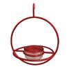 1pcs Outdoor Hanging Hummingbird Feeder,Portable Metal Simple Birds Feeder,Bird Feeder Food Container For Garden Yard Decor