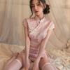 Pillow whisper erotic lingerie vintage jacquard sexy classical cheongsam uniform temptation pajamas hot passion suit
