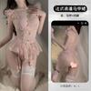 Xianyi Erotic Underwear Lace Vest Mesh Uniform Pure Desire Sexy Nightclub Perspective Passion Suit Temptation 591