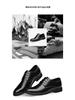 Men's 2025 Waterproof Leather Business Casual Shoes - British Style, Soft Sole