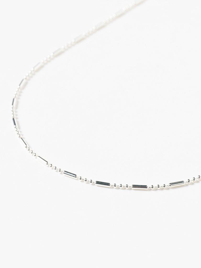 Ray Beams XOLO JEWELRY Cylinder Link Necklace, Women's, Silver, One Size