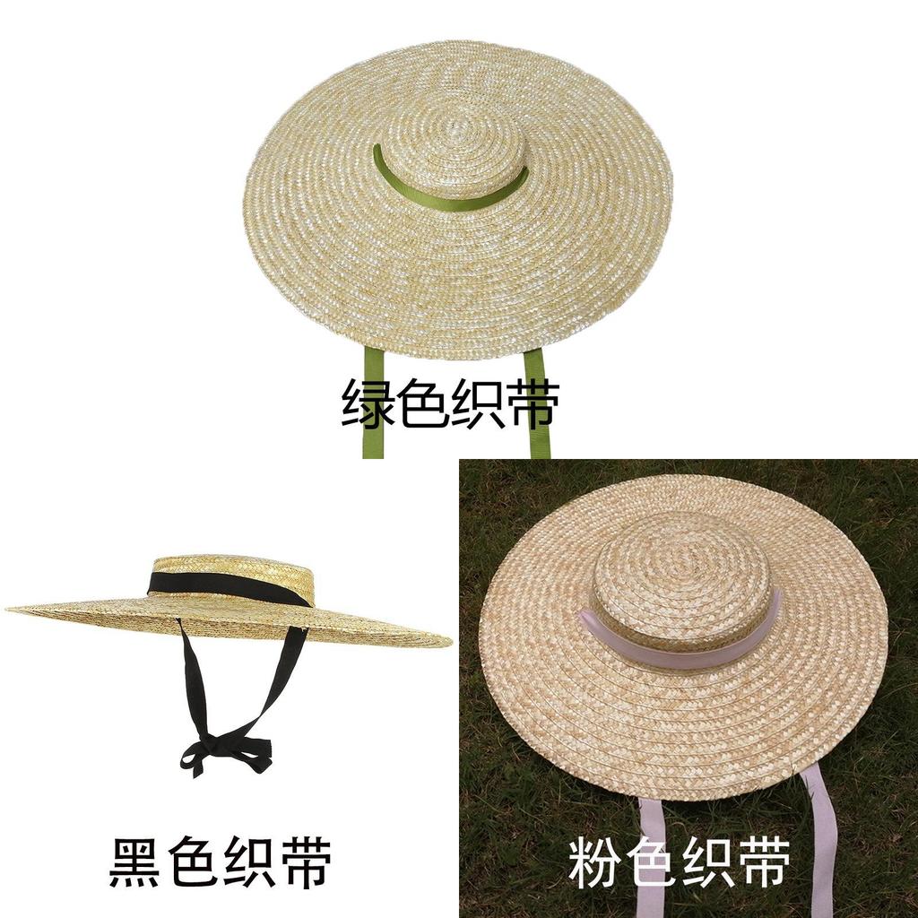 Straw Hat Summer Girl Fashion Wide Brim Breathable Sun Shade For Beach Vacation