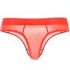 Thong JOCKMAIL Satin Material Waistband Low Waist Fashionable Breathable Sexy Semi Transparent Ice Silk Material Ultra-thin Men's Thong Underwear