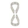 Haobu 304 Stainless Steel Wire Rope Thimble