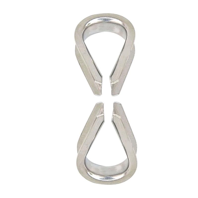 Haobu 304 Stainless Steel Wire Rope Thimble