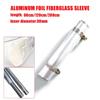 Aluminum Foil Kit Exhaust Pipe Insulation Fiberglass Hose Lagging