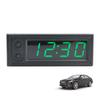 Vehicle Electronic Digital Clock Compact Size  Sleek Appearance Car Vent Clock Suitable for Cars Boats Airplanes