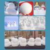 4Pcs Cute Bear Duck Dinosaur Snowball Clip Snow Clay Ball Maker Creative Snowballs Mold Snow Shovel For Kids Outdoor Sports Snow Toy
