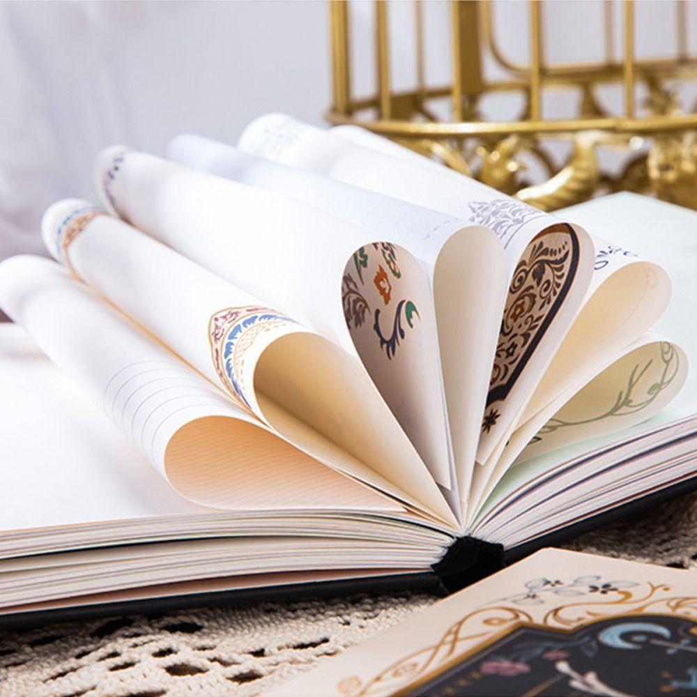 Retro Gothic Style Notebook Vintage Notepad Gift Diary Book Student