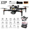 V188 Drone 8K HD Aerial Photography, Long Battery, Four-Axis, Brushless Obstacle Avoidance, Remote Control Airplane Toy